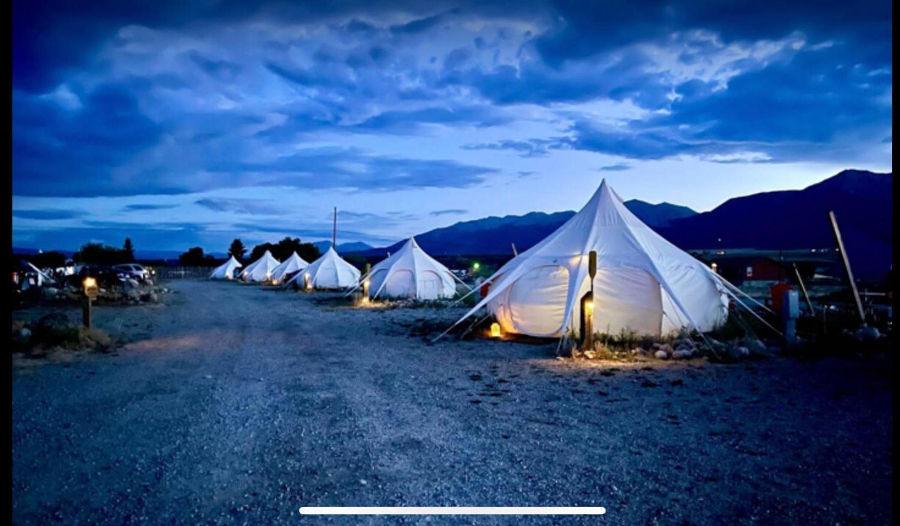 Arkansas River Glamour Yurt + Breakfast #4 بوينا فيستا المظهر الخارجي الصورة
